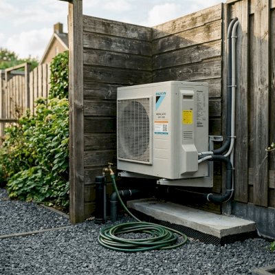 Header afbeelding voor De impact van hybride warmtepompen op je woonverzekering